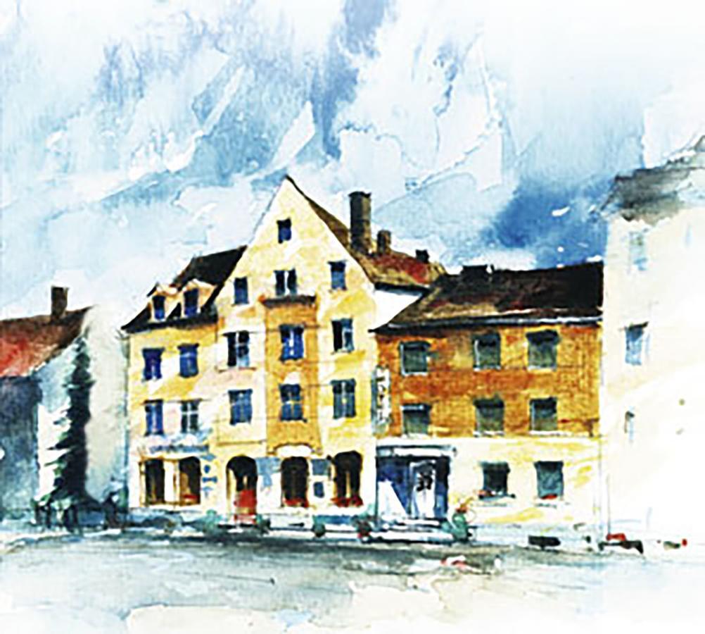 Hotel Augsburg Goldener Falke Εξωτερικό φωτογραφία